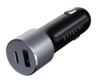 Satechi Ładowarka samochodowa 72W USB-C PD USB-A (Space Gray) - 1204119 - zdjęcie 2